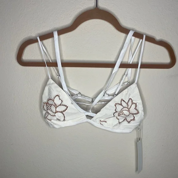 NWT For Love & Lemons Jayne Bralette Top Size XS